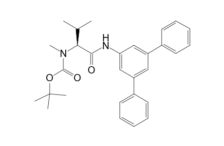 N-Methyl-N-[4-[N'-((3,5-diphenyl)phenyl)carbamyl]isobutyl]N-t-butoxyamide
