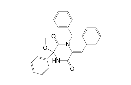 (Z)-1-BENZYL-6-BENZYLIDENE-3-METHOXY-3-PHENYLPIPERAZINE-2,5-DIONE