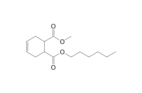 cis-Cyclohex-4-en-1,2-dicarboxylic acid, methyl hexyl ester