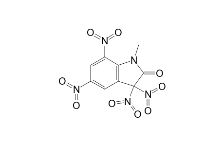 N-Methyl-3,3,5,7-tetranitrooxindole