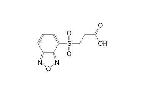 propanoic acid, 3-(2,1,3-benzoxadiazol-4-ylsulfonyl)-