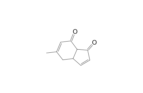 Indene-1,7(4H)-dione, 3a,7a-dihydro-5-methyl-