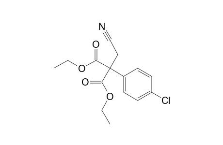 2-(4-Chlorophenyl)-2-(cyanomethyl)malonic acid diethyl ester