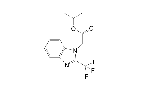 1H-1,3-Benzimidazole-1-acetic acid, 2-(trifluoromethyl)-, 1-methylethyl ester