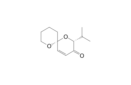 1,7-Dioxaspiro[5.5]undec-4-en-3-one, 2-(1-methylethyl)-, cis-(.+-.)-