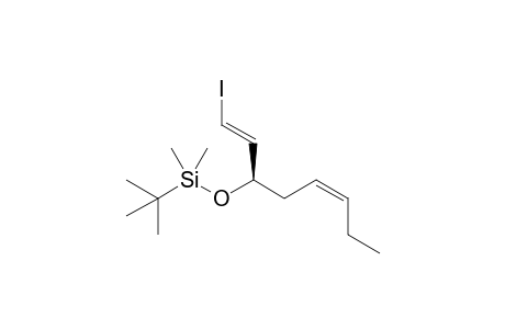 (R,1E,5Z)-tert-Butyl[1-iodoocta-1,5-dien-3-yloxy]dimethylsilane