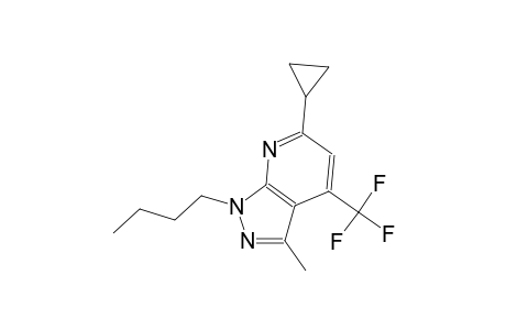 1-butyl-6-cyclopropyl-3-methyl-4-(trifluoromethyl)-1H-pyrazolo[3,4-b]pyridine