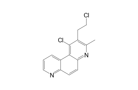 1-Chloranyl-2-(2-chloroethyl)-3-methyl-4,7-phenanthroline