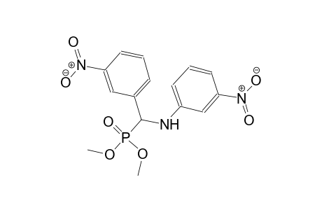 phosphonic acid, [(3-nitrophenyl)[(3-nitrophenyl)amino]methyl]-, dimethyl ester