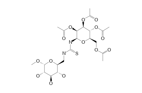 METHYL-6-DEOXY-6-(2,3,4,6-TETRA-O-ACETYL-BETA-D-MANNOPYRANOSYLTHIOUREIDO)-ALPHA-D-GLUCOPYRANOSIDE