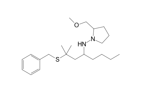 {(R)-[2'-(Benzylsulfanyl)-2'-methylpropyl]pentyl}-[2(S)-(methoxymethyl)pyrrolidin-1-yl]amine