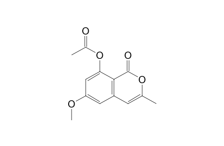8-Acetoxy-6-methoxy-3-methylisocoumarin