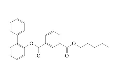 Isophthalic acid, 2-biphenyl pentyl ester