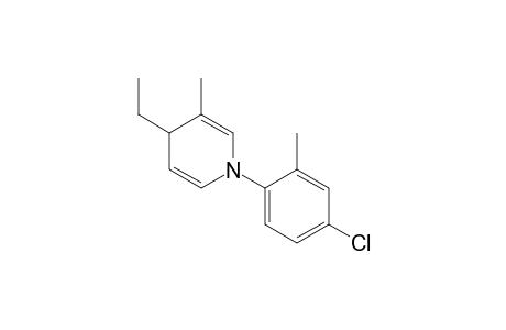 Pyridine, 1-(4-chloro-2-methylphenyl)-4-ethyl-1,4-dihydro-3-methyl-