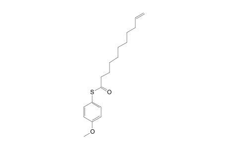S-(4-METHOXYPHENYL)-UNDEC-10-ENE-THIOATE