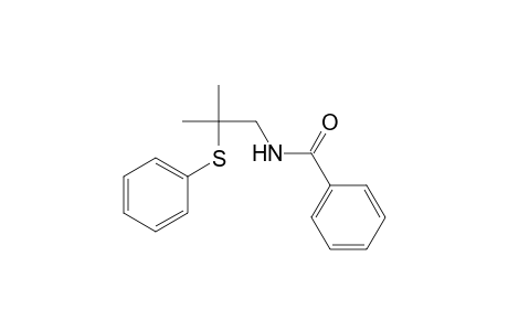 N-(2-Methyl-2-phenylthiopropyl)benzamide