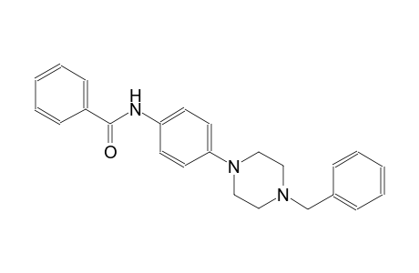 N-[4-(4-benzyl-1-piperazinyl)phenyl]benzamide