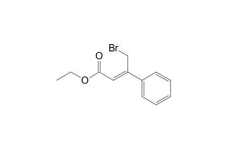 (Z)-4-bromo-3-phenyl-2-butenoic acid ethyl ester