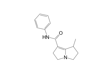 7-methyl-N-phenyl-3,5,6,7-tetrahydro-2H-pyrrolizine-1-carboxamide
