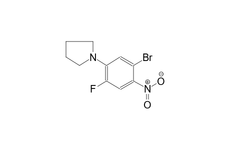 pyrrolidine, 1-(5-bromo-2-fluoro-4-nitrophenyl)-