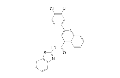 N-(1,3-benzothiazol-2-yl)-2-(3,4-dichlorophenyl)-4-quinolinecarboxamide