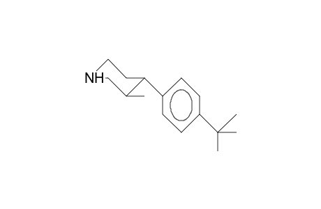 trans-4-(4-tert-Butyl-phenyl)-3-methyl-piperidine