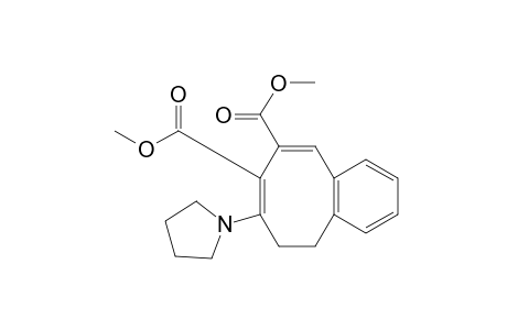 9,10-dihydro-8-(1-pyrrolidinyl)benzocyclooctene-6,7-dicarboxylic acid, dimethyl ester