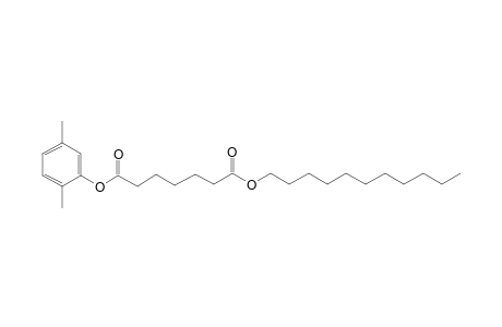 Pimelic acid, 2,5-dimethylphenyl undecyl ester