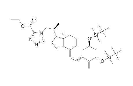 Ethyl 1-{(S)-2-[(1R,3aS,7aR,E)-4-((E)-2-{(3S,5R)-3,5-Bis[(tert-butyldimethylsilyl)oxy]-2-methylenecyclohexylidene}ethylidene)-7a-methyloctahydro-1H-inden-1-yl]propyl}-1H-tetrazole-5-carboxylate