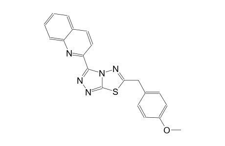 quinoline, 2-[6-[(4-methoxyphenyl)methyl][1,2,4]triazolo[3,4-b][1,3,4]thiadiazol-3-yl]-