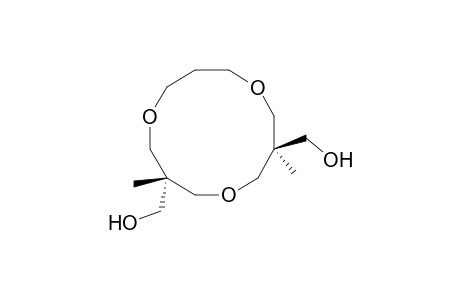 trans-3,7-bis(Hydroxymethyl)-3,7-dimethyl-1,5,9-trioxacyclododecane