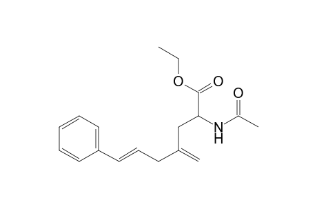 Ethyl (E)-2-Acetamido-4-methylene-7-phenylhept-6-enoate