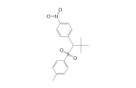 Benzene, 1-[2,2-dimethyl-1-[(4-methylphenyl)sulfonyl]propyl]-4-nitro-