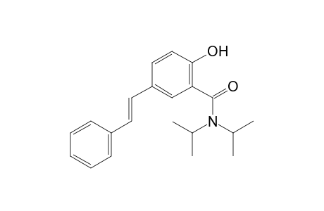 (E)-2-Hydroxy-N,N-diisopropyl-5-styrylbenzamide