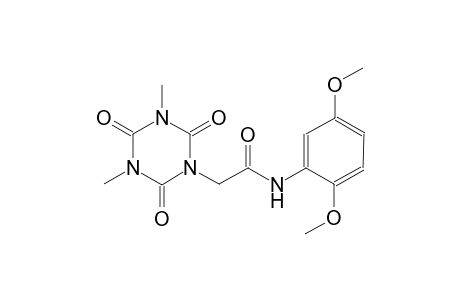 1,3,5-triazine-1-acetamide, N-(2,5-dimethoxyphenyl)hexahydro-3,5-dimethyl-2,4,6-trioxo-