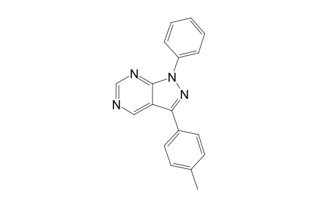 3-(4-Methylphenyl)-1-phenyl-1H-pyrazolo[3,4-d]pyrimidine