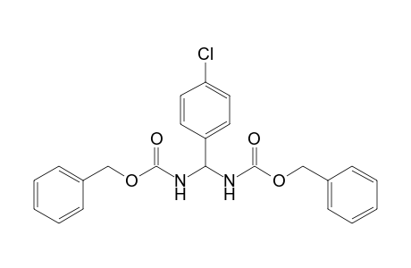 (phenylmethyl) N-[(4-chlorophenyl)-(phenylmethoxycarbonylamino)methyl]carbamate