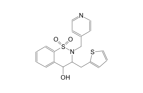 2H-1,2-benzothiazin-4-ol, 3,4-dihydro-2-(4-pyridinylmethyl)-3-(2-thienylmethyl)-, 1,1-dioxide