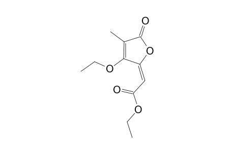 (2E)-2-(3-ethoxy-4-methyl-5-oxo-2-furanylidene)acetic acid ethyl ester