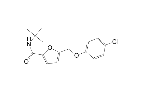 N-(tert-butyl)-5-[(4-chlorophenoxy)methyl]-2-furamide