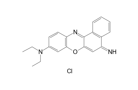 Diethyl(5-imino-5H-benzo[a]phenoxazin-9-yl)amine hydrochloride