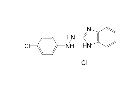 2-[2-(4-Chlorophenyl)hydrazino]benzimidazole hydrochloride