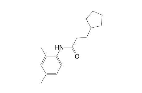 3-cyclopentyl-N-(2,4-dimethylphenyl)propanamide