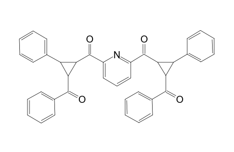 2,6-bis[1'-(2"-Benzoyl-3"-phenyl)cyclopropylcarbonyl]pyridine