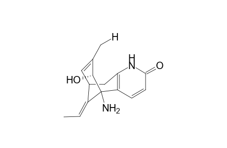 (6S,E)-5-amino-11-ethylidene-6-hydroxy-7-methyl-5,6,9,10-tetrahydro-5,9-methanocycloocta[b]pyridin-2(1H)-one