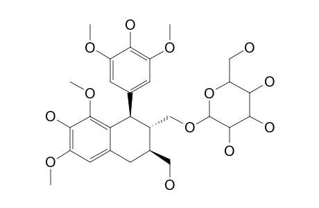 (+)-3-ALPHA-O-(BETA-D-GLUCOPYRANOSYL)-LYONIRESINOL