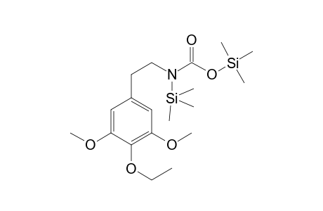 Escaline carbamic acid 2TMS