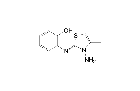 2-[(3-amino-4-methyl-thiazol-2-ylidene)amino]phenol