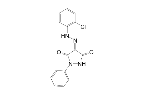 4-[2-(2-Chlorophenyl)hydrazinylidene]-1-phenylpyrazolidine-3,5-dione
