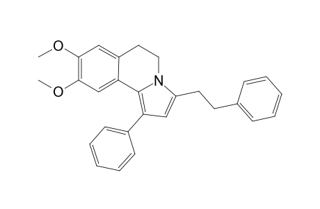 1-(2'-Phenylethyl)-3-phenylpyrrolo[2,1-a]-5.6-dihydro-7,8-dimethoxyisoquinoline